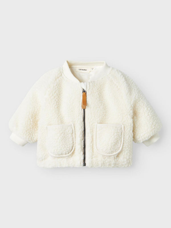 Baby Teddy Bomberjacke Coconut Milk Dino