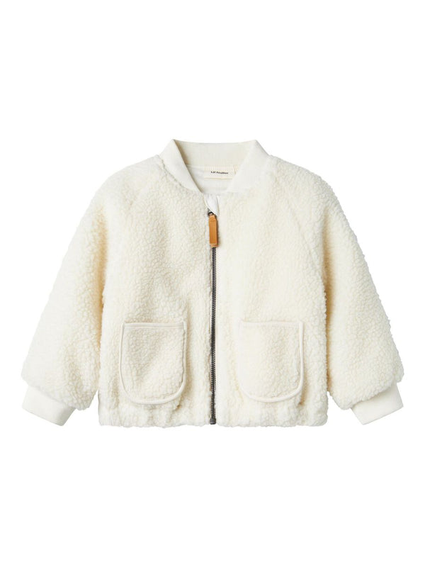 Kids Teddy Bomberjacke Coconut Milk Bee