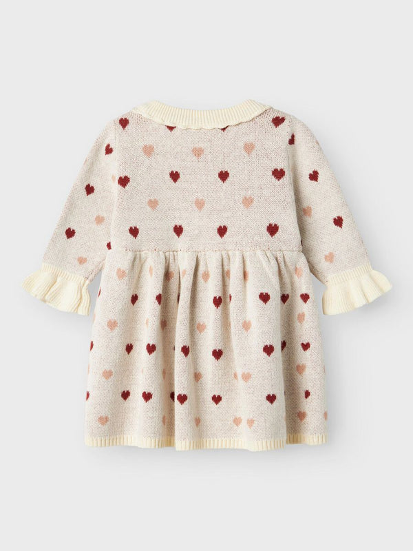 Baby BIO-BAUMWOLL KLEID Hearts