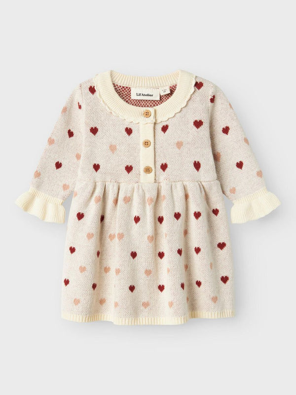 Baby BIO-BAUMWOLL KLEID Hearts