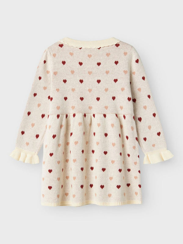 Kids BIO-BAUMWOLL KLEID Hearts