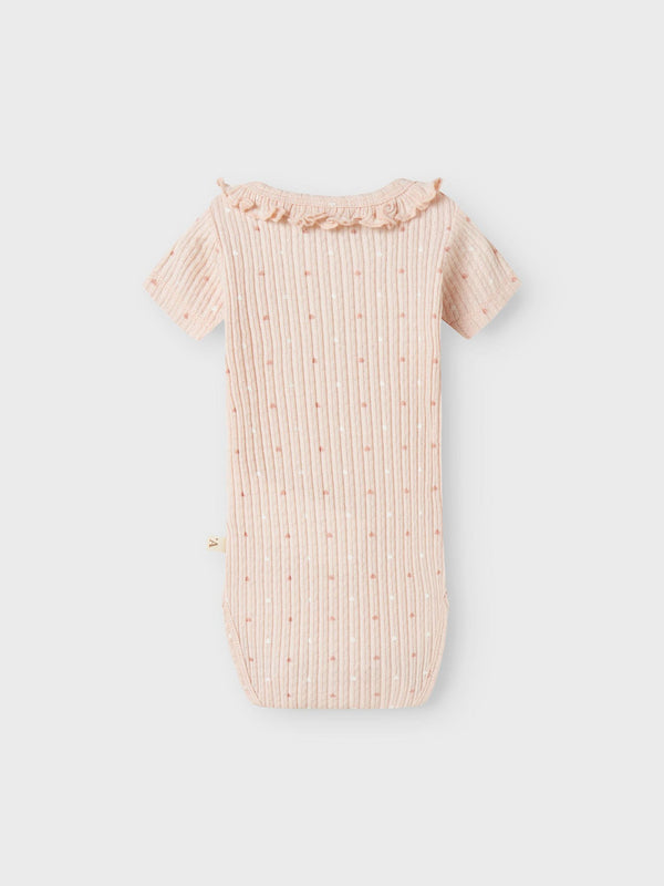NBFHULLA HUA SS SLIM BODY LIL - Peach Blush