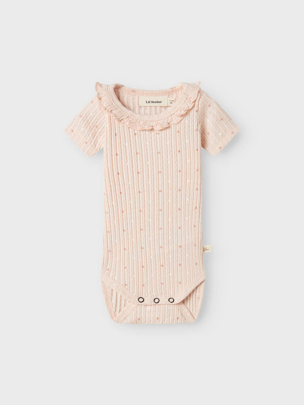 NBFHULLA HUA SS SLIM BODY LIL - Peach Blush