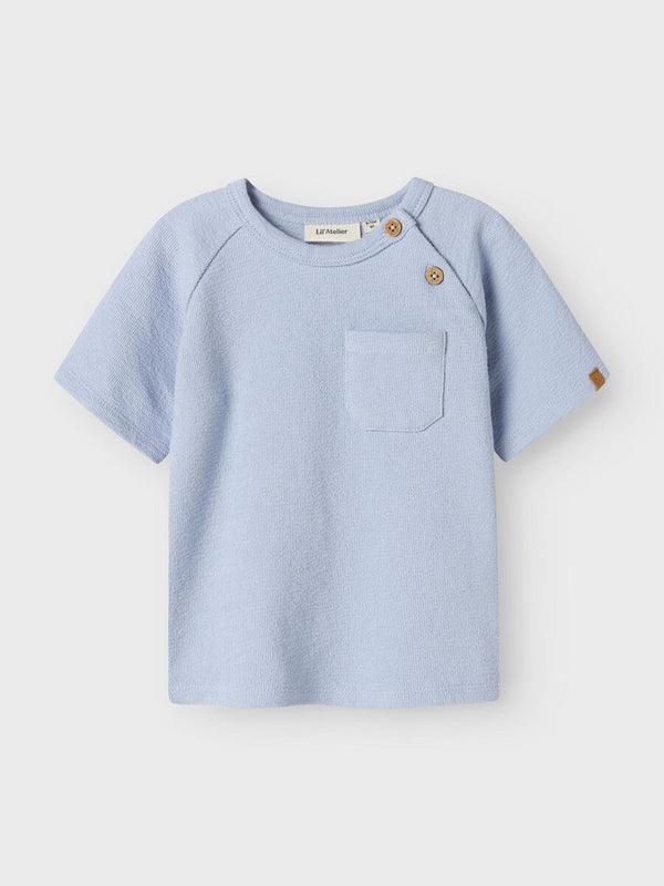 NMMJOLLO SS SWEAT LIL - Zen Blue