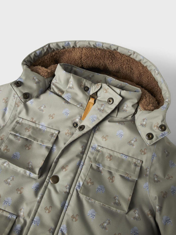 NMMLASNOW05 JKT AOP FO LIL