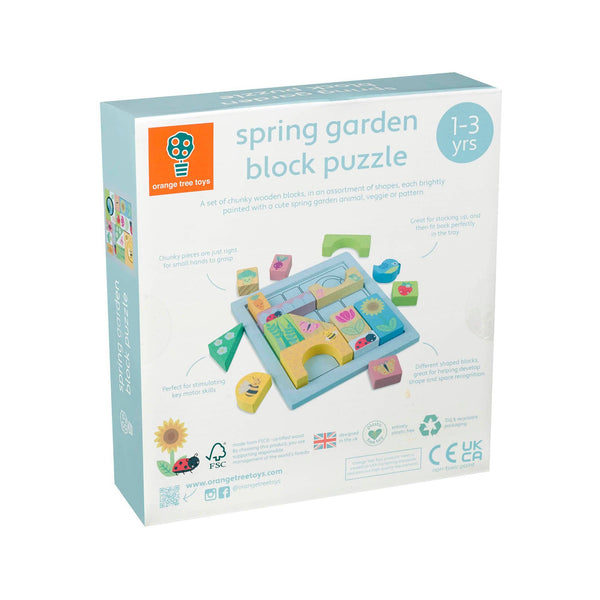 Spring Garden Block Holzpuzzle