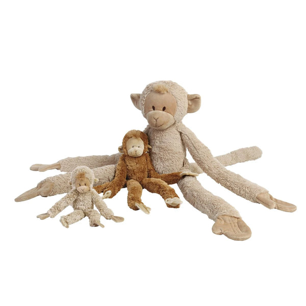 Kuscheltier Affe Beige L