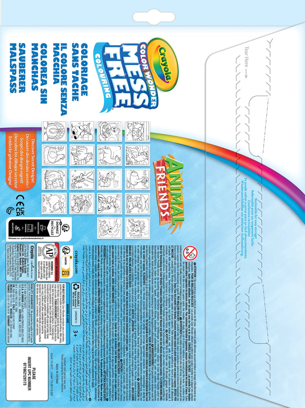 Color Wonder Malspass | Tierfreunde