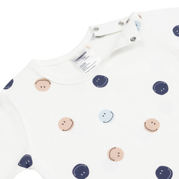 Kinder Pyjama lang - Bio Baumwolle, Smile Milky