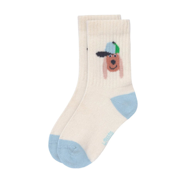 Tennissocken Kinder 3er-Set - Bio Baumwolle, Hund