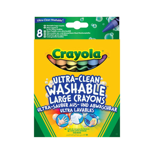 8 Maxi Wachsmalstifte Ultra Clean