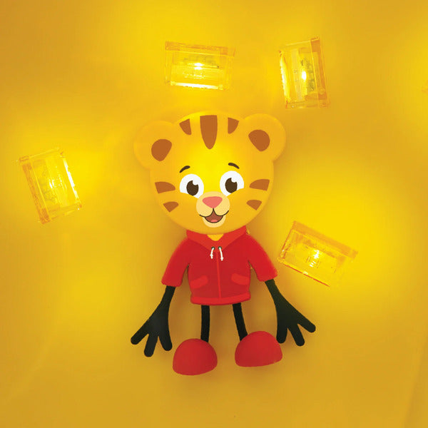 GLO PALS DANIEL TIGER CHARACTER BROWN