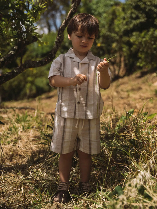 NMMFIBERT SS LOOSE SHIRT LIL