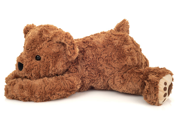 Teddy liegend braun 40 cm