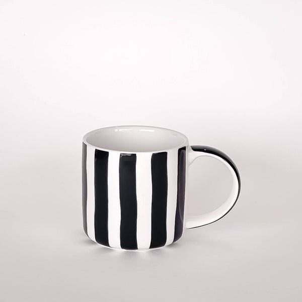 Becher Stripes - vulcano black