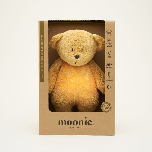 MOONIE Teddybär | Einschlafhilfe | Honey
