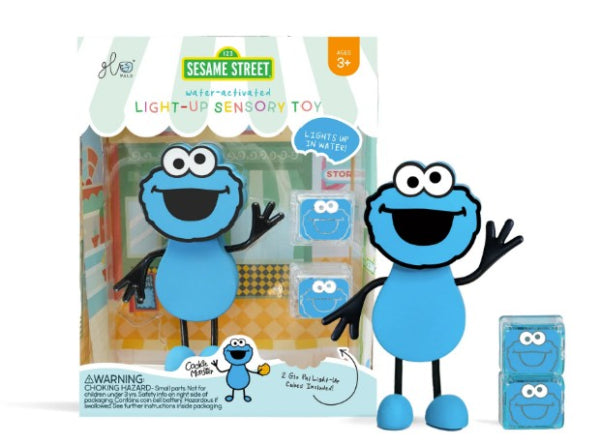 GLO PALS Krümel Monster Sesamstraße