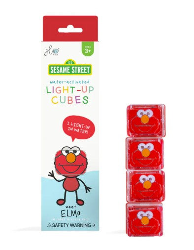 GLO PALS Elmo Sesamstraße 4 Cubes