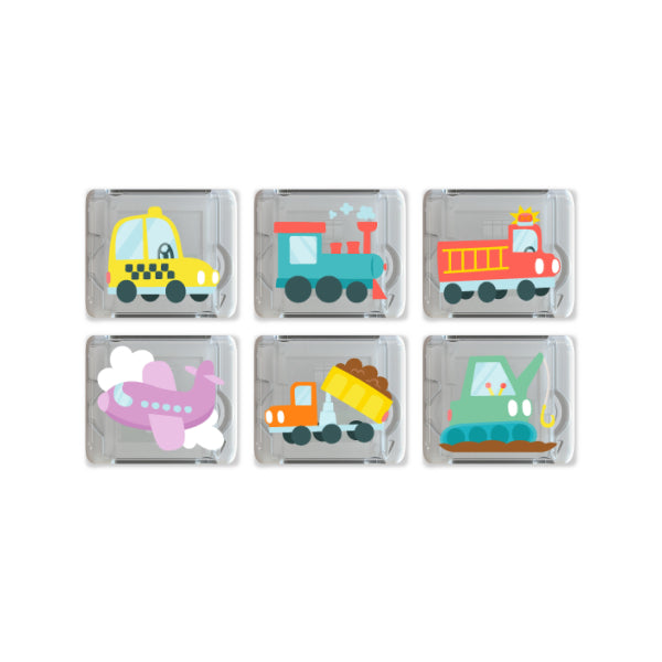 GLO PALS AWESOME AUTOS 6 Cubes