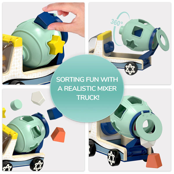 Match + Sort Truck - Montessori