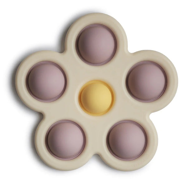 Flower Press Toy (Soft Lilac/Pale Daffodil/Ivory)