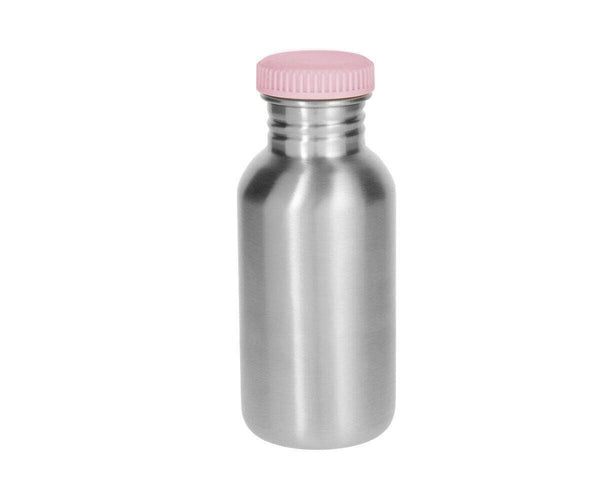 500 ml rosa Basic Stahlflasche