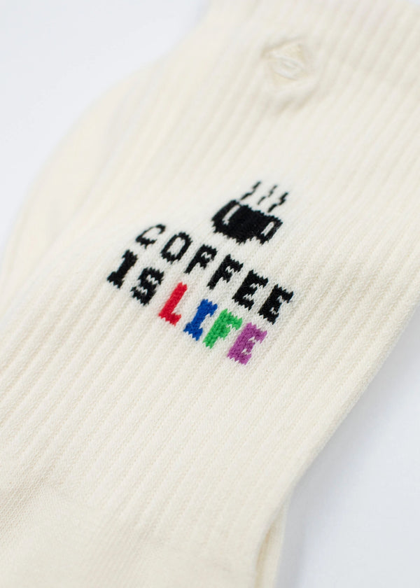 coffee is life - Socken Adult
