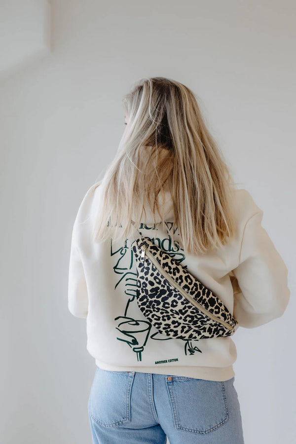 Belt Bag Small Canvas Leo vanilla