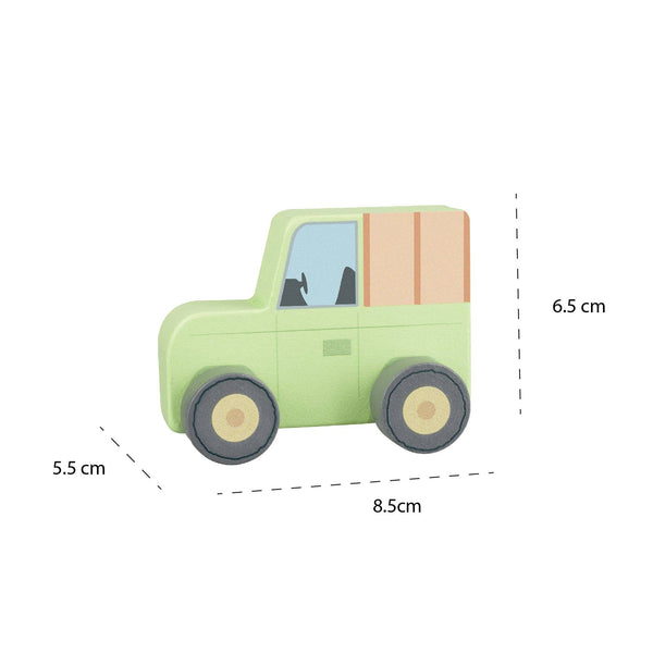 Farm 4x4 Erstes Schiebespielzeug aus Holz