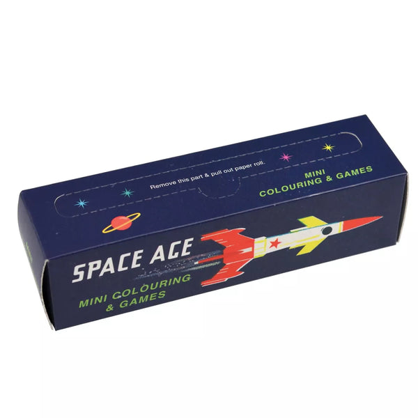 Space Age Mini Colouring & Games