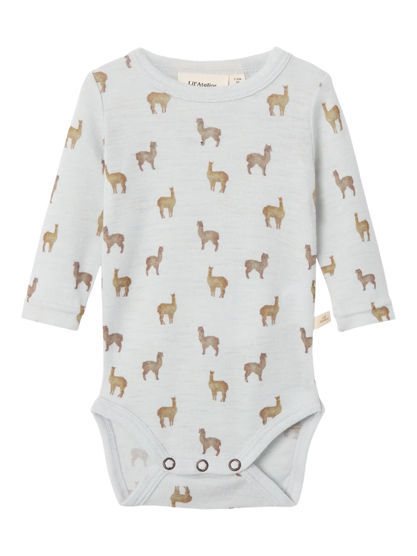 NBMNOEL NOR WOOL LS SLIM BODY LIL