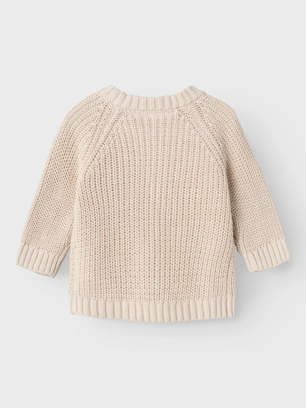 NBNEMLEN LS KNIT CARD LIL NOOS
