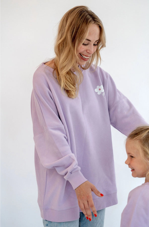 Erwachsenen Sweatshirt | Growing Side By Side | Mini&Me