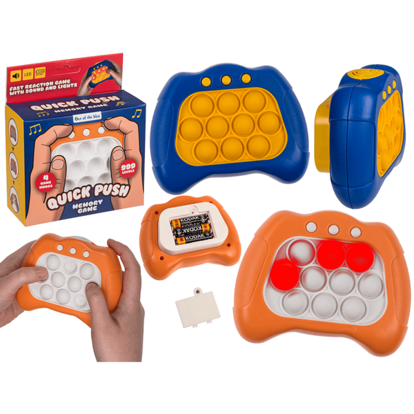 Memory Game Quick Push-Spielekonsole mit Sound und LED-Leuchten