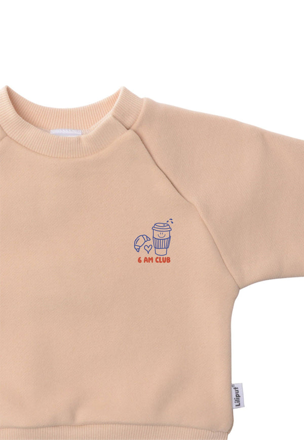 Cacao before Chaos Sweatshirt beige Mini and Me Edition