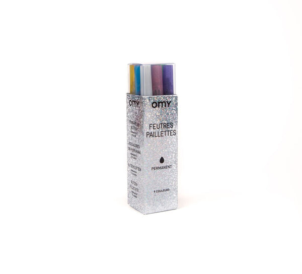 OMY 9 Glitzermarker