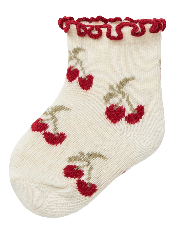 NBFDARLENE SOCK LIL Kirsche