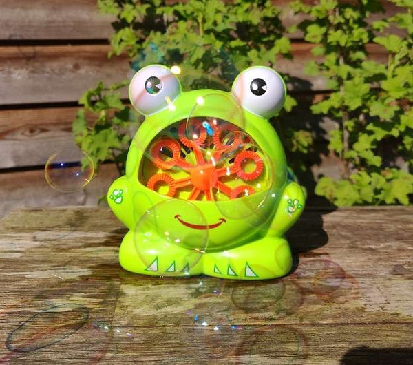 Seifenblasenmaschine Frosch