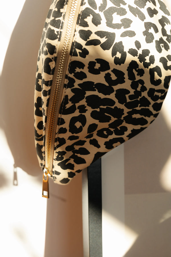 Belt Bag Small Canvas Leo vanilla