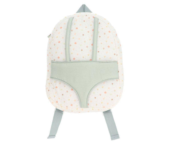 Rucksack für Puppen Frühlingsgarten