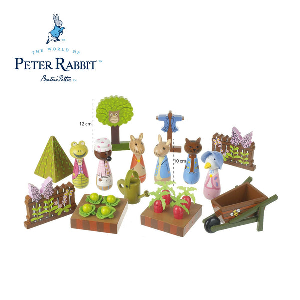 Peter Rabbit™ Spielset aus Holz