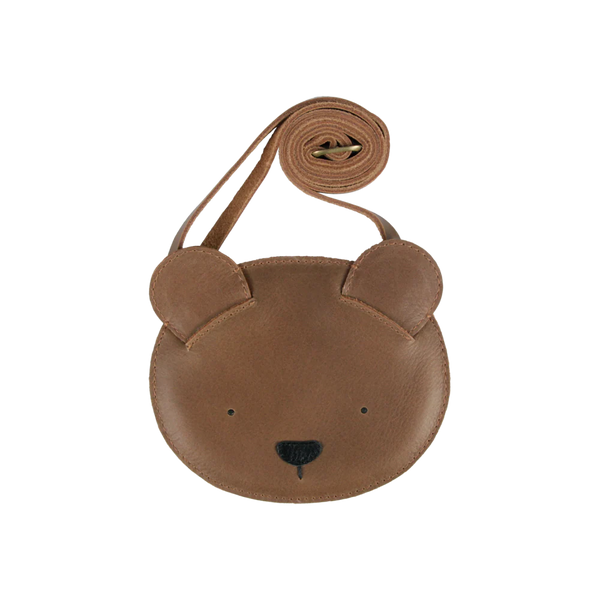 Britta Classic Purse | Bear | Cognac Classic Leather