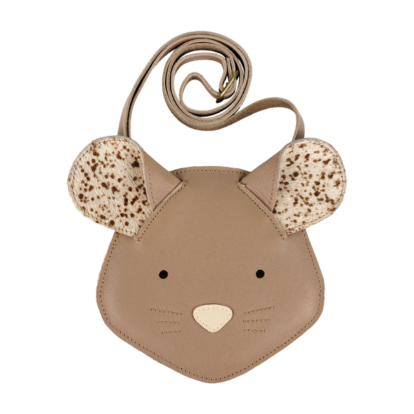 Britta Exclusive Purse | Mouse | Praline Leather
