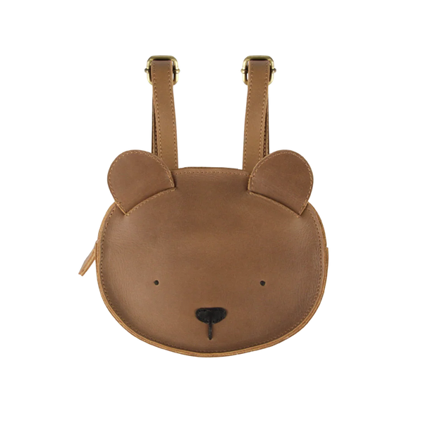 Kapi Classic Backpack | Bear | Cognac Classic Leather
