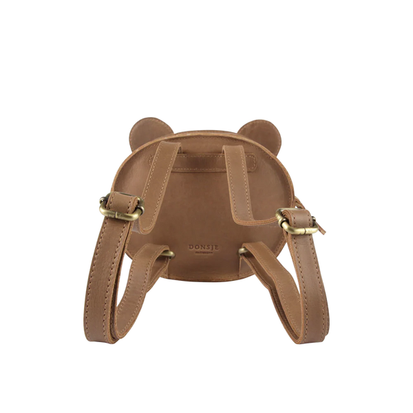 Kapi Classic Backpack | Bear | Cognac Classic Leather