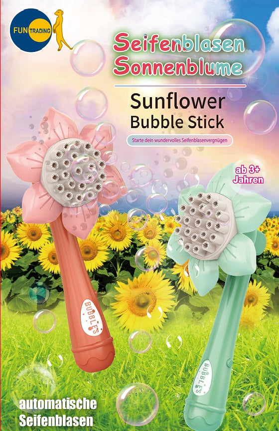 Seifenblasen Sonnenblume