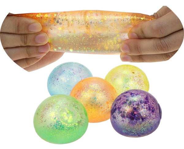 Stretchy Glitzer Ball