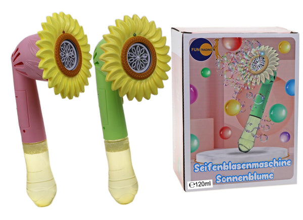 Seifenblasenmaschine Sonnenblume