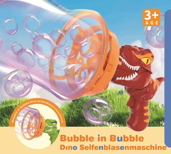 Bubble in Bubble | Dino | Seifenblasenmaschine