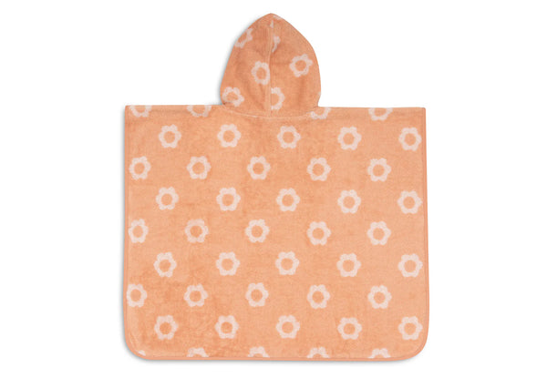 Badeponcho Frottee - Jacquard Flower
